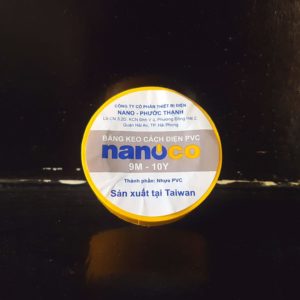 Băng Dính Điện Nanoco 9M-10Y Màu Vàng
