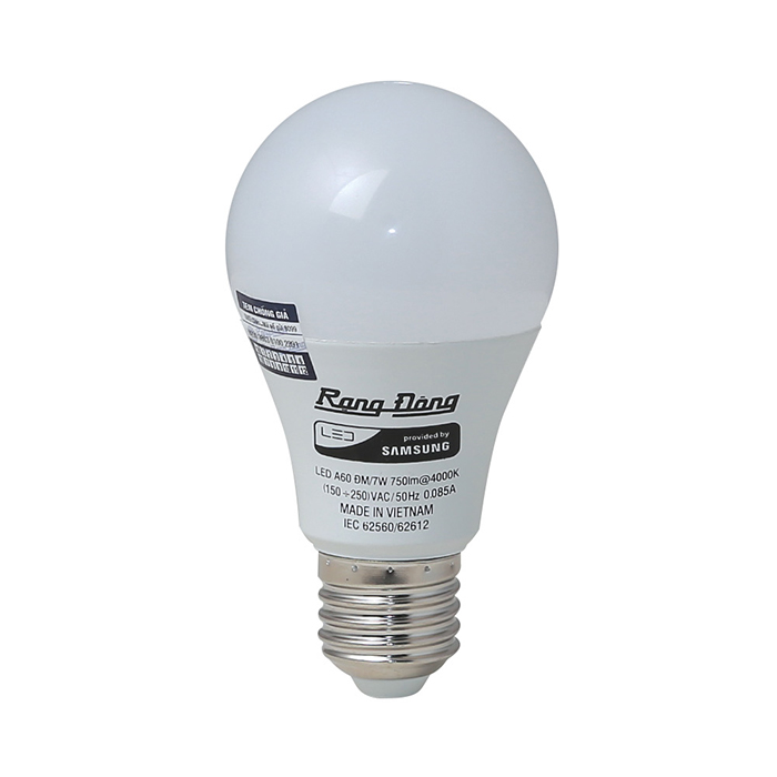 Bóng đèn LED Bulb Đổi màu 7W - Rạng Đông - Hình ảnh 3